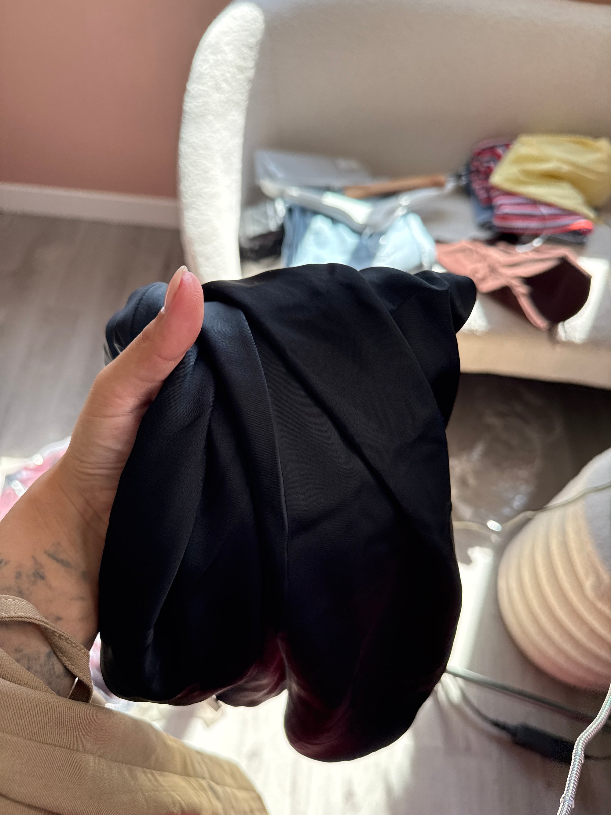 Jupe satin
