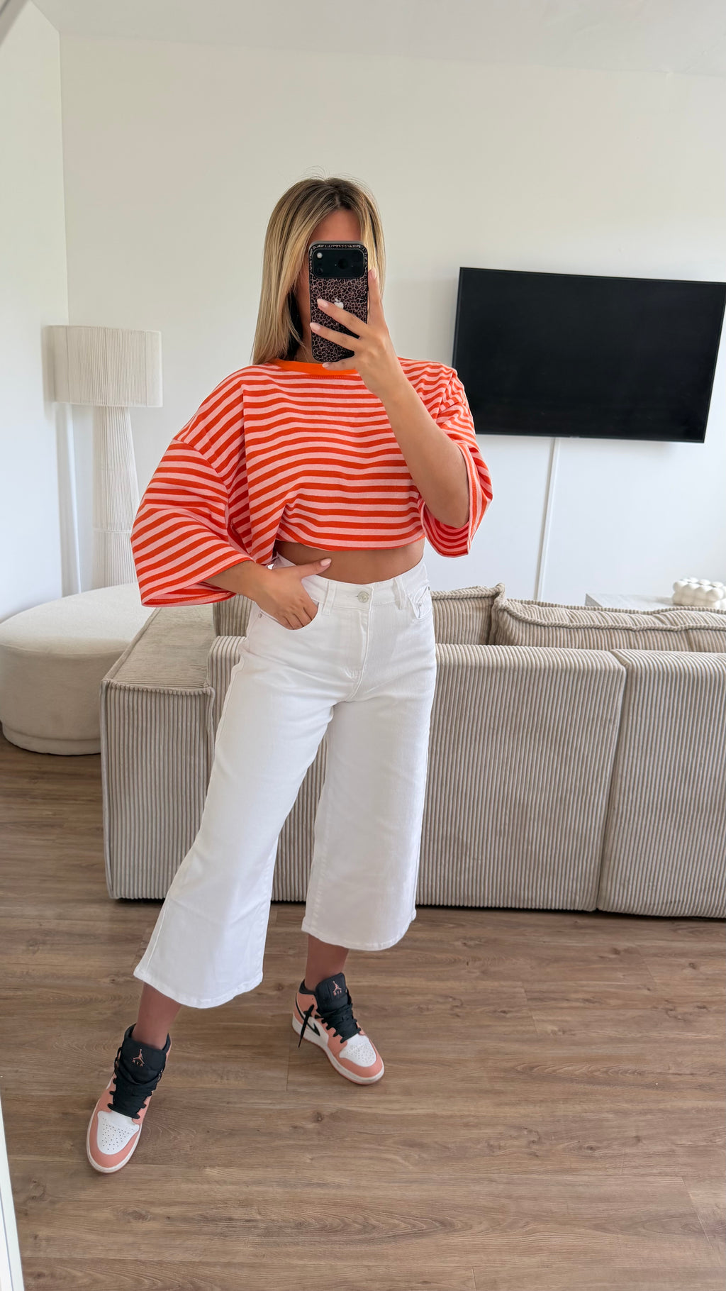 T shirt cassie orange