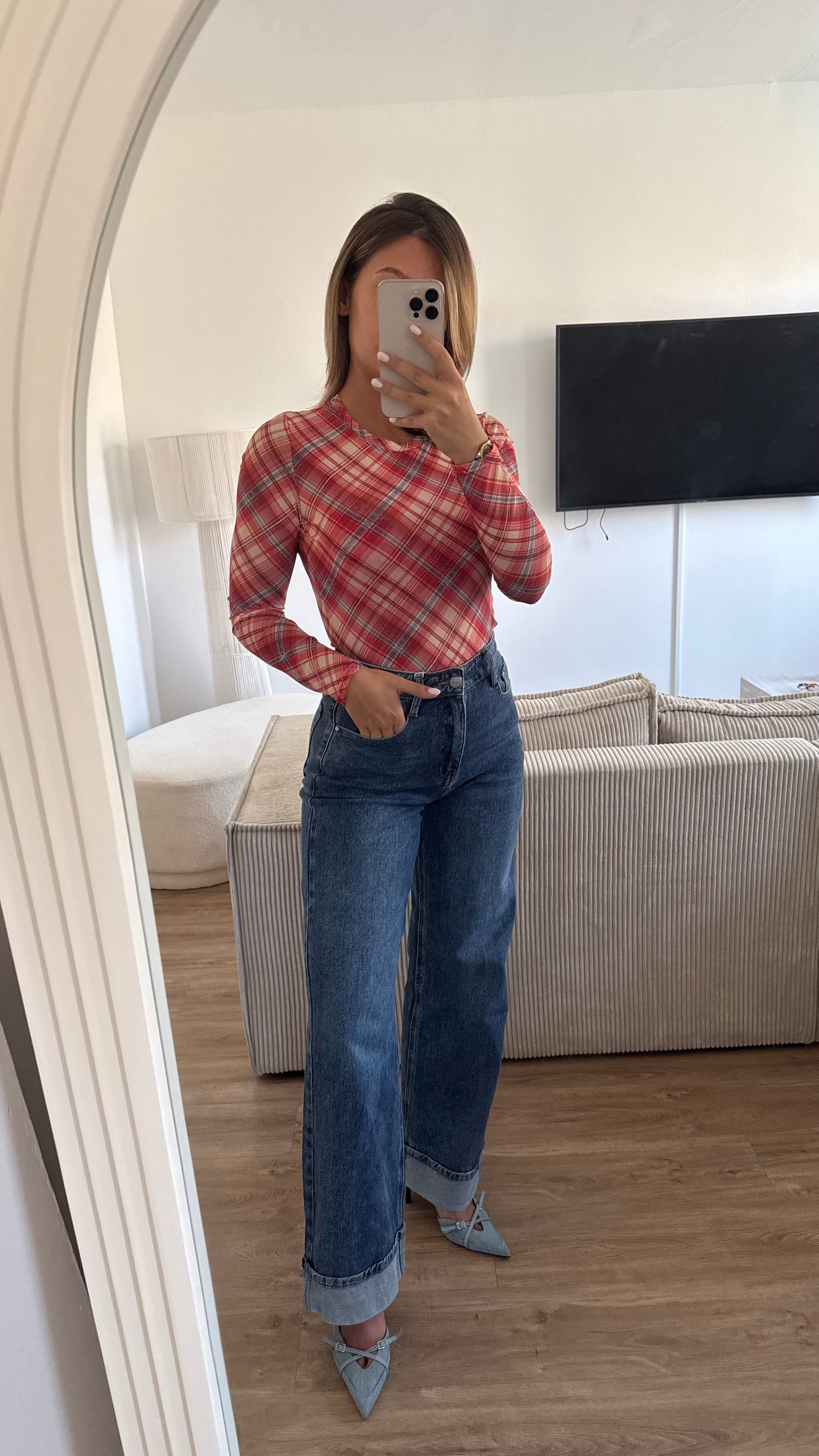 Haut rouge