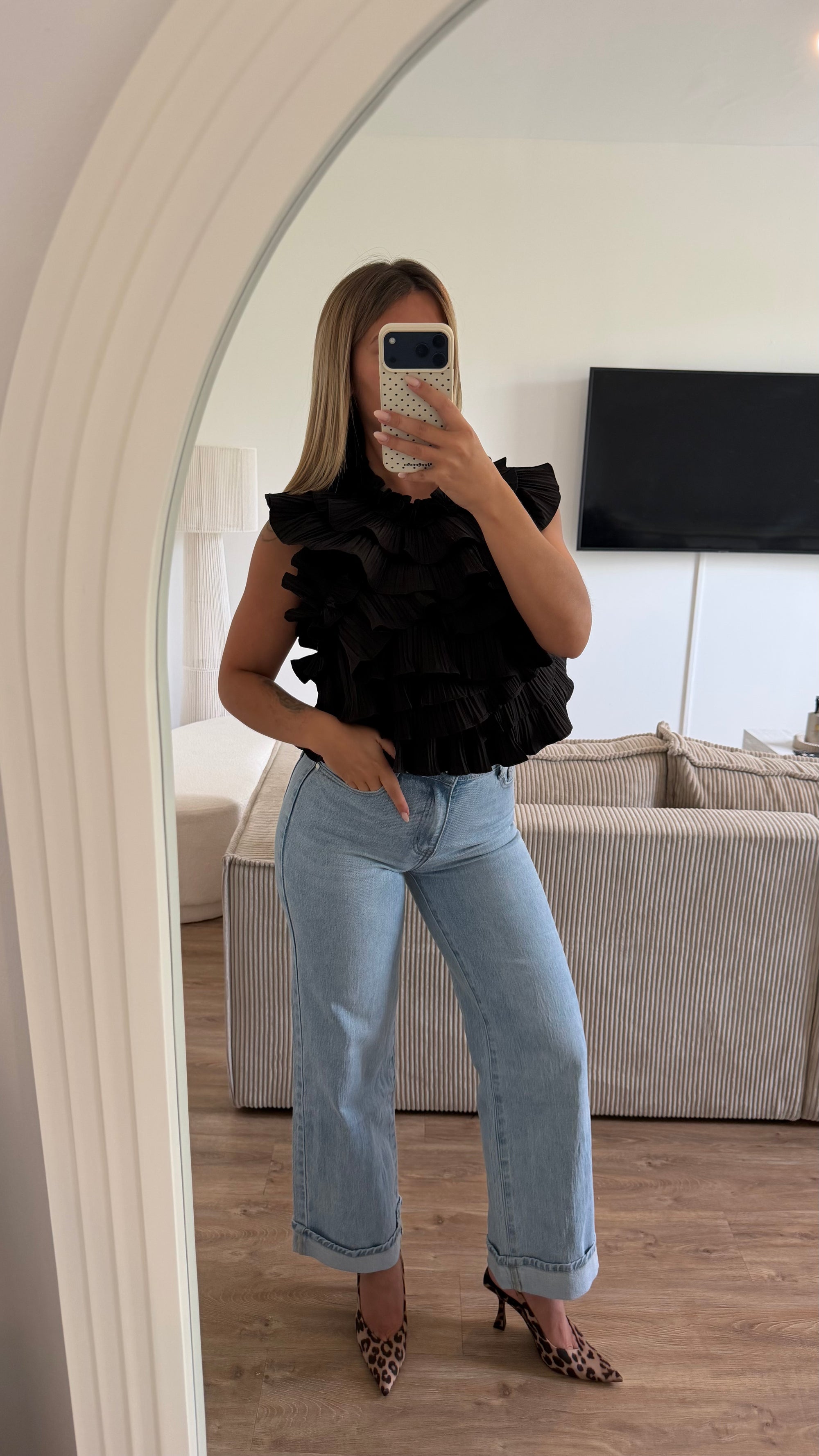 Haut Lisa noir