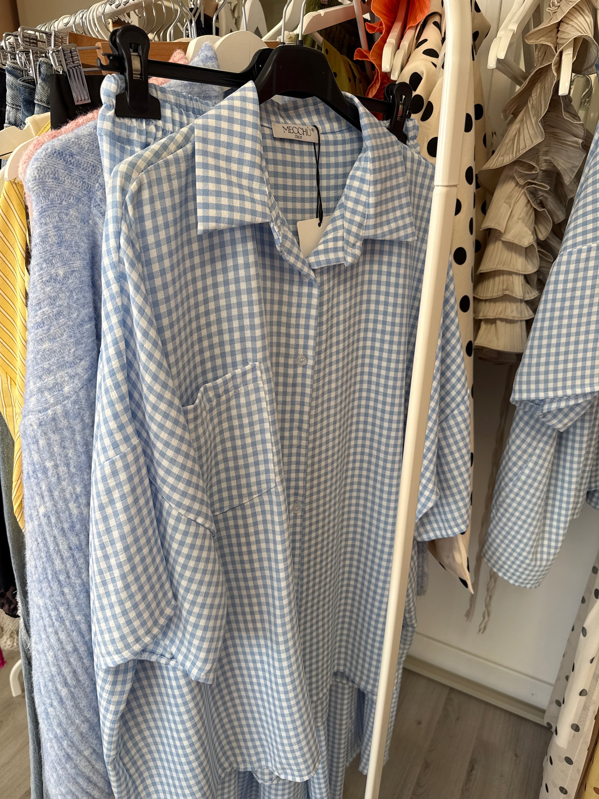 Vichy bleu