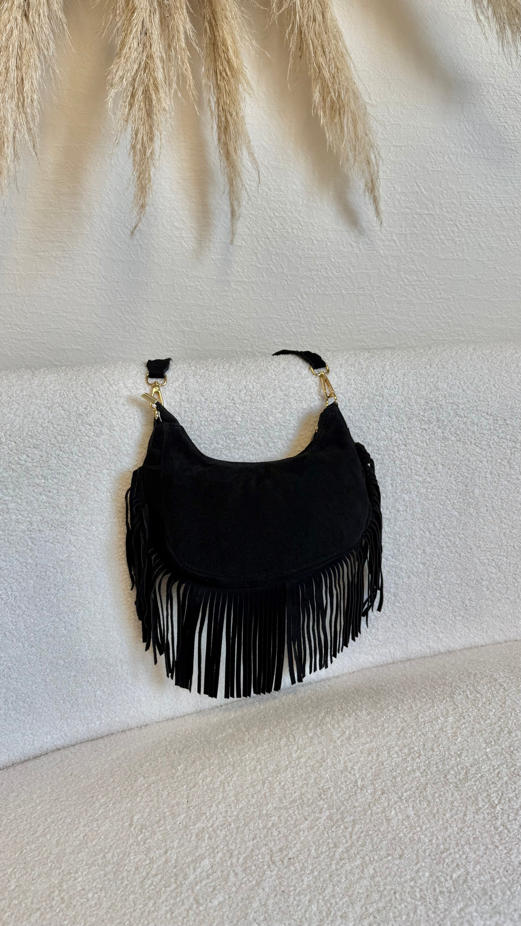 Sac frange noir