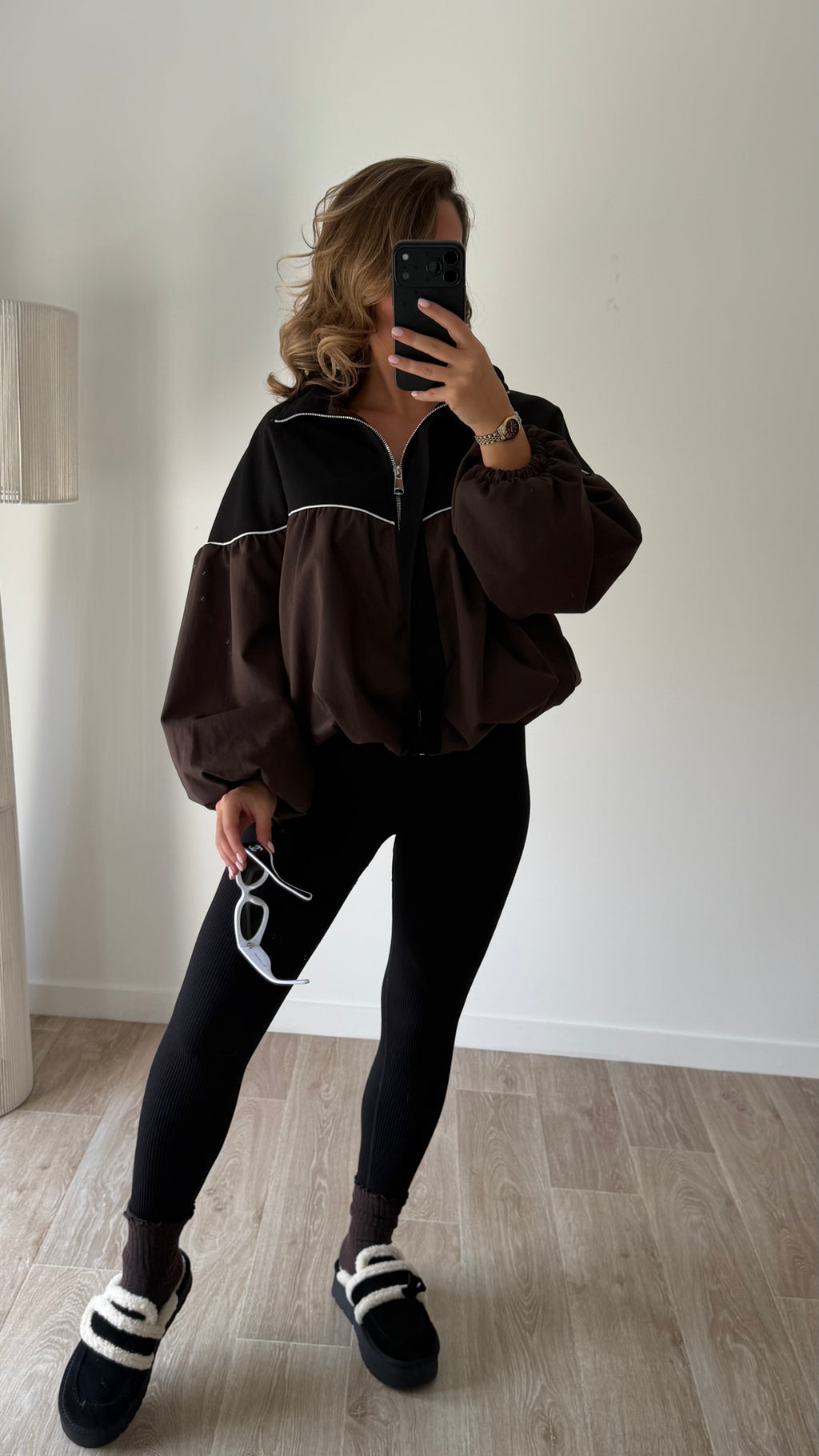 veste Nazlie marron