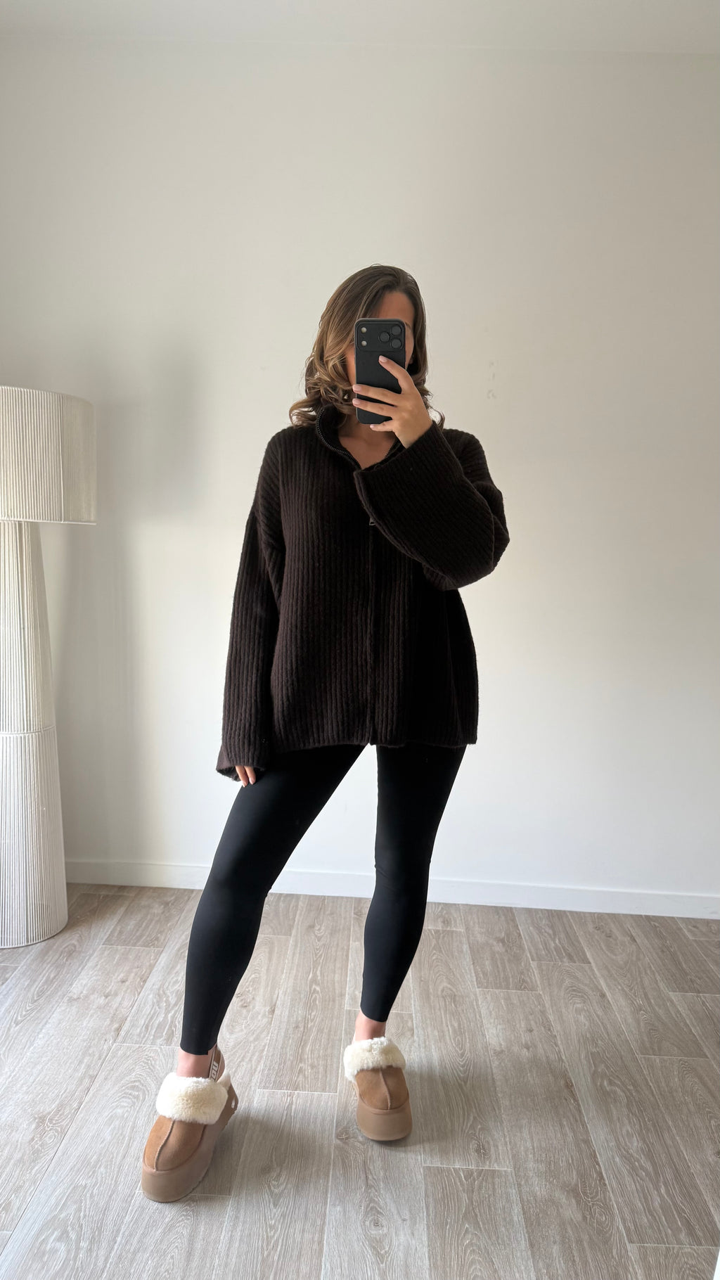 Gilet Romy marron