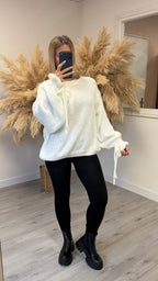Pull maya blanc